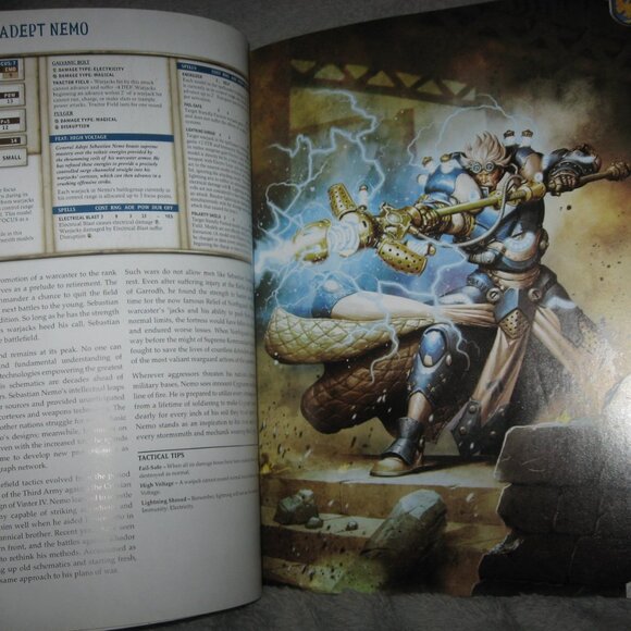 Warmachine RPG Softcover Book Cygnar Command 2409A6 - Picture 7 of 9